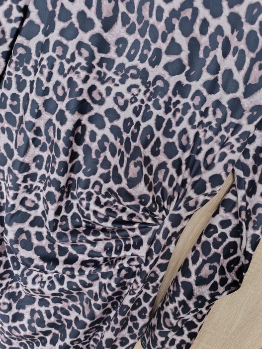 Sukienka panterka leopard 40 L nowa MIDI