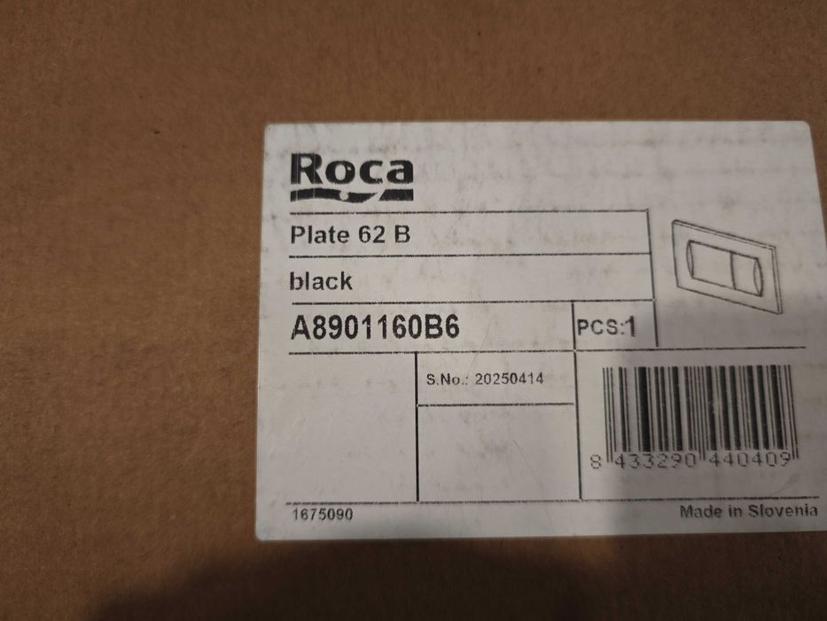 Placa de acionamento Roca (autoclismo) NOVA