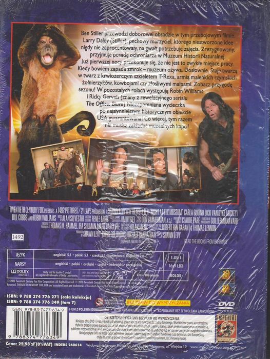 Film Noc W Muzeum Dvd