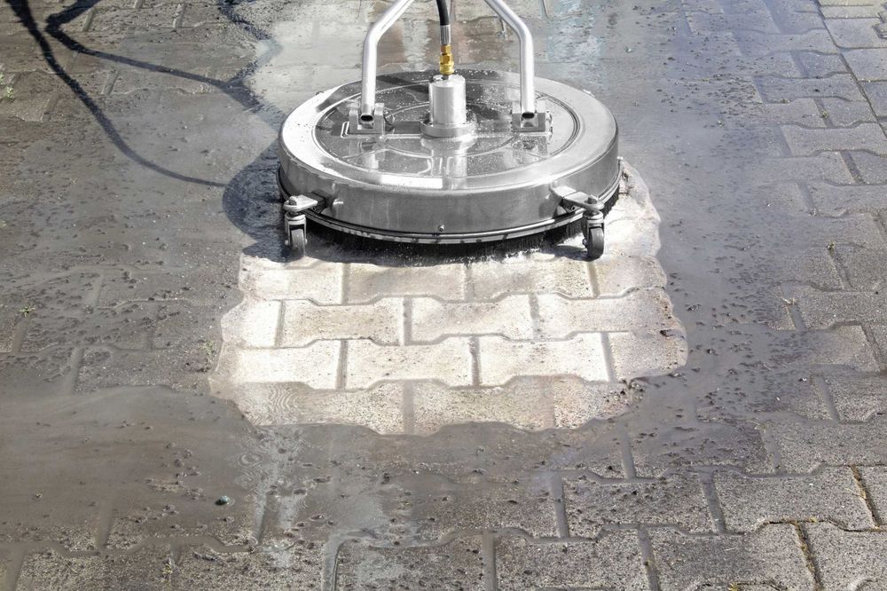 PATIO T-RACER szczotka do mycia kostki brukowej 53 CM