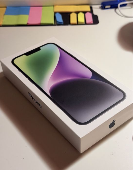 Iphone 14 plus 256gb stan idealny + 6 kejsów