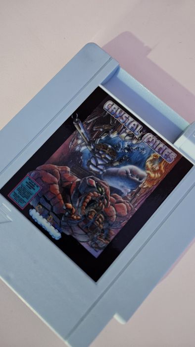 Crystal Mines Nintendo NES (Original) Rare