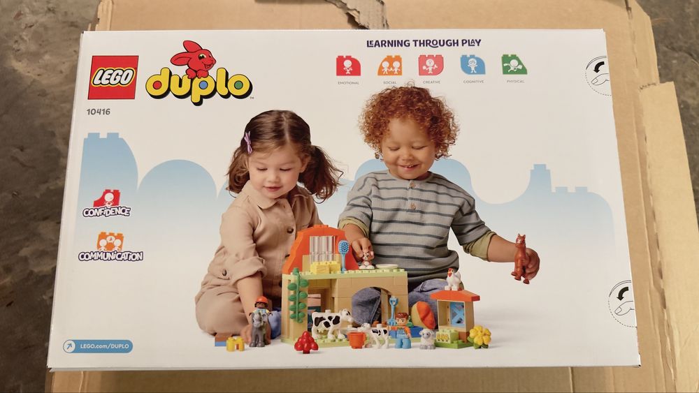 LEGO 10416 Duplo Opieka nad zwierzętami na farmie , nowe