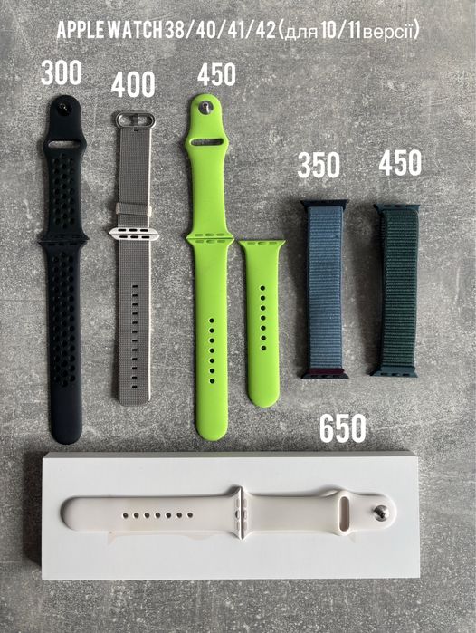 Оригінальні ремінці Apple Watch