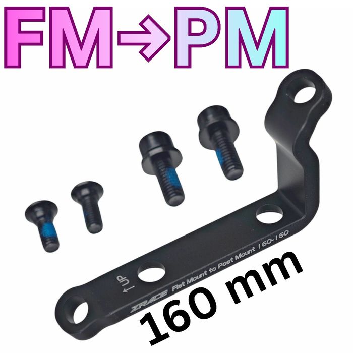 ZRACE adapter FM PM Flat Mount na Post Mount redukcja adaptery gravel