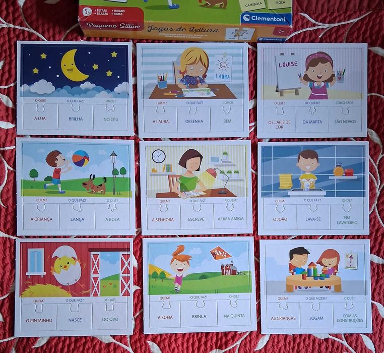 Clementoni Pequeno Sábio - Jogos de Leitura