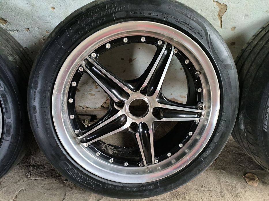 Диски з резиною 4*114.3 r17