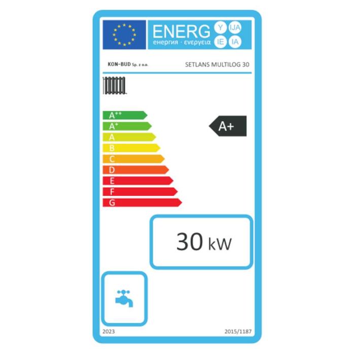 Kocioł zgazujący drewno SETLANS Multilog 30 kW