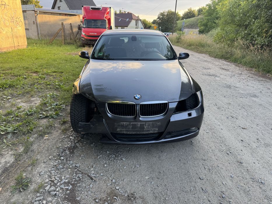 Bmw e90 e91 silnik, drzwi, xenon, pas przedni, chlodnice  kod a22/7 sparkling graphite
