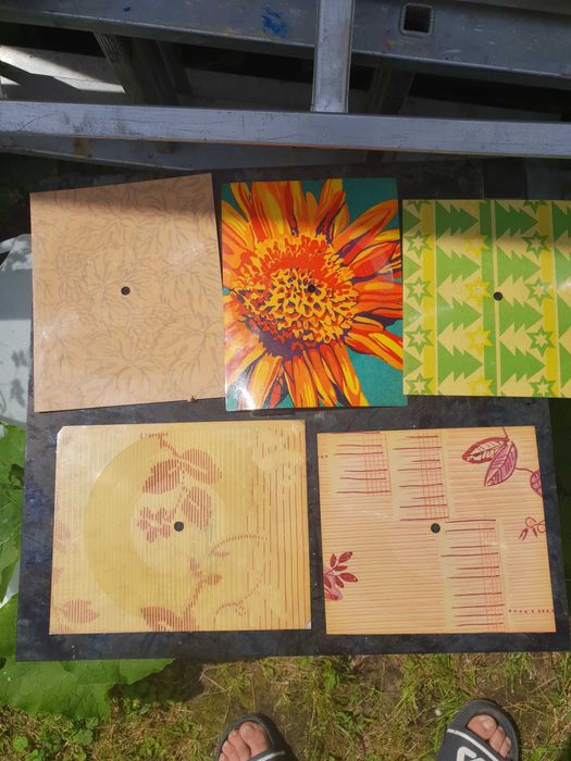 Pocztowki gramofonowe z epoki PRL 5szt