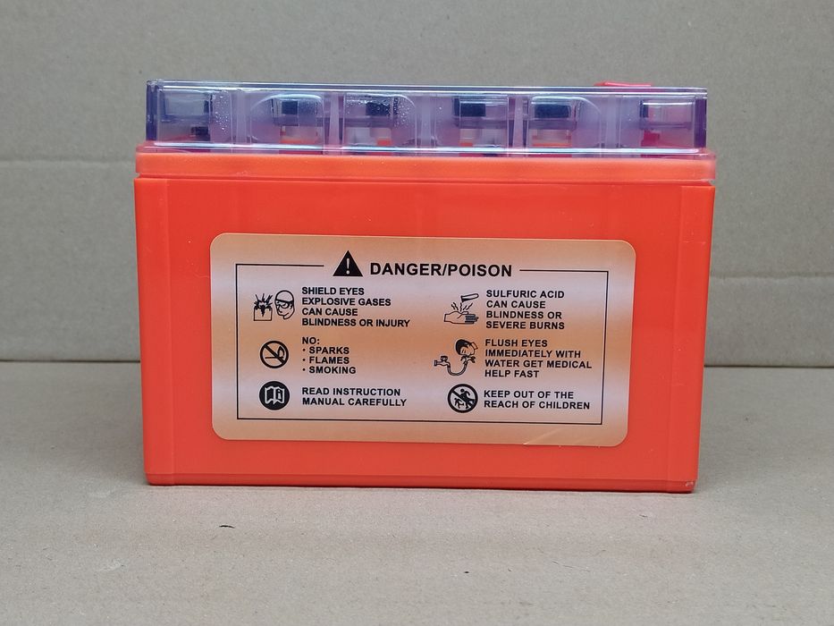 Аккумулятор мото АКБ GEL 12V 9A 150‑86‑107mm UTX9‑BS "VLAND"