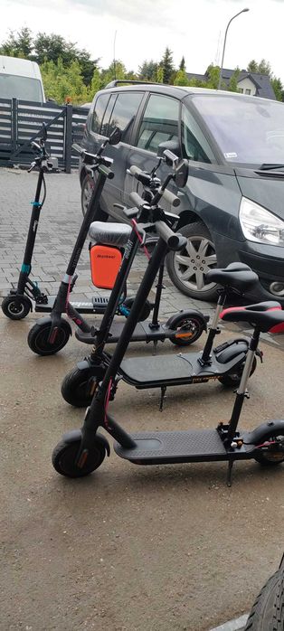 Hulajnoga elektryczna BEEPER z siodelkiem, torba