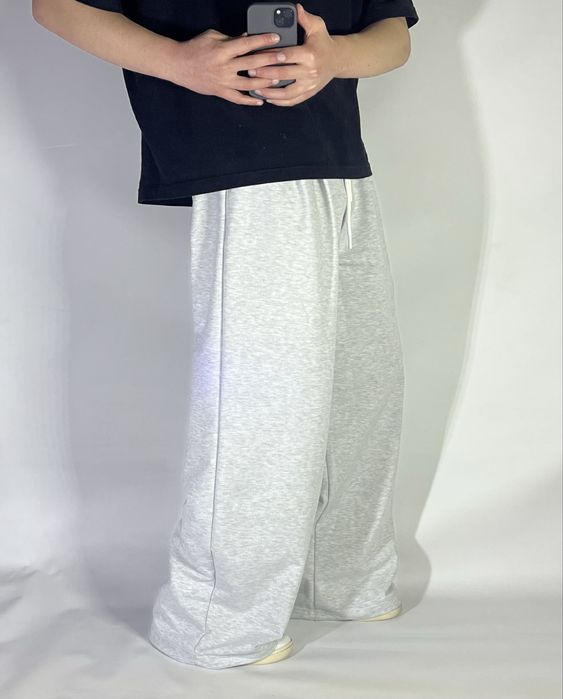 Широкие спортивные штаны беггі baggy sweatpants avantgarde howar rap