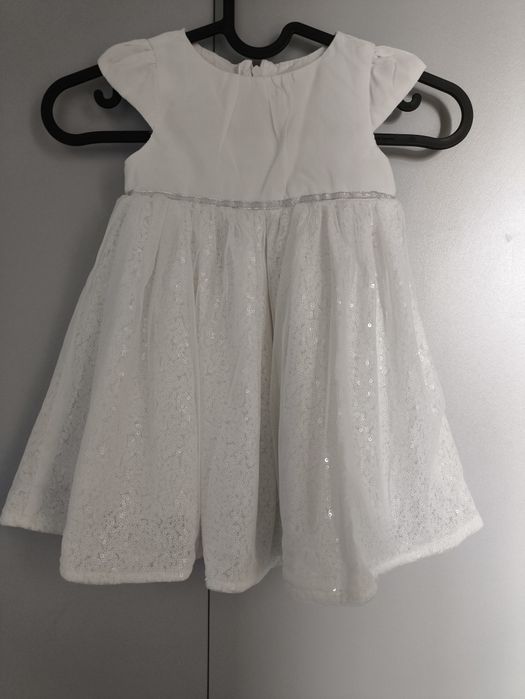 Sukienka biała rozm. 86