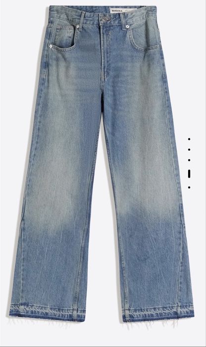Клеш flared jeans джинси чоловічі Bershka