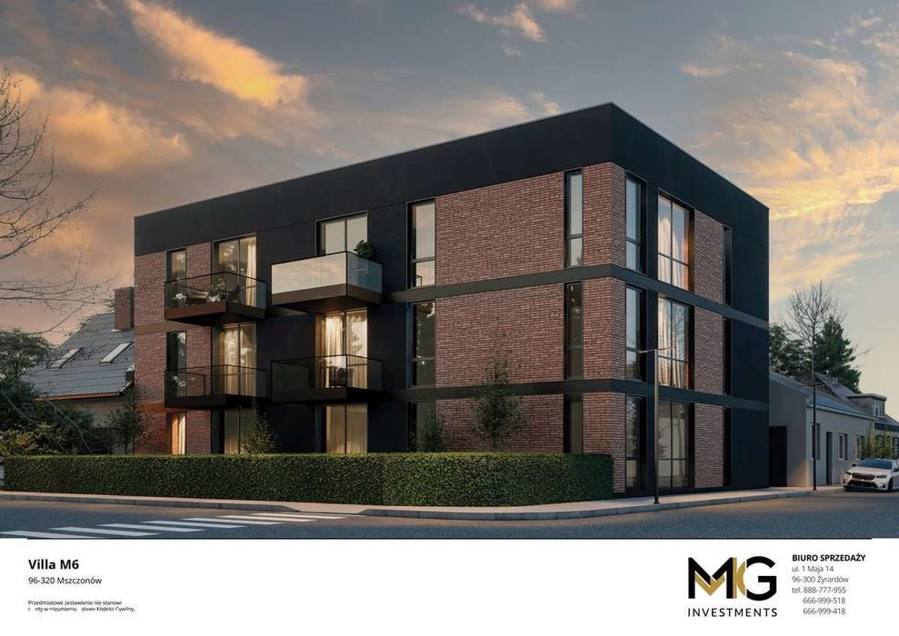Villa M6 - kameralny bezczynszowy apartamentowiec w sercu miasta!