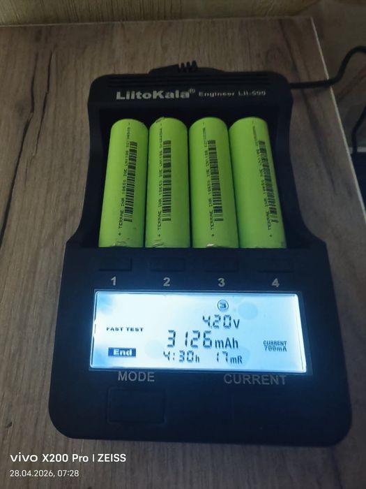 18650 TerraE аккумуляторы 3100-3200 MAh