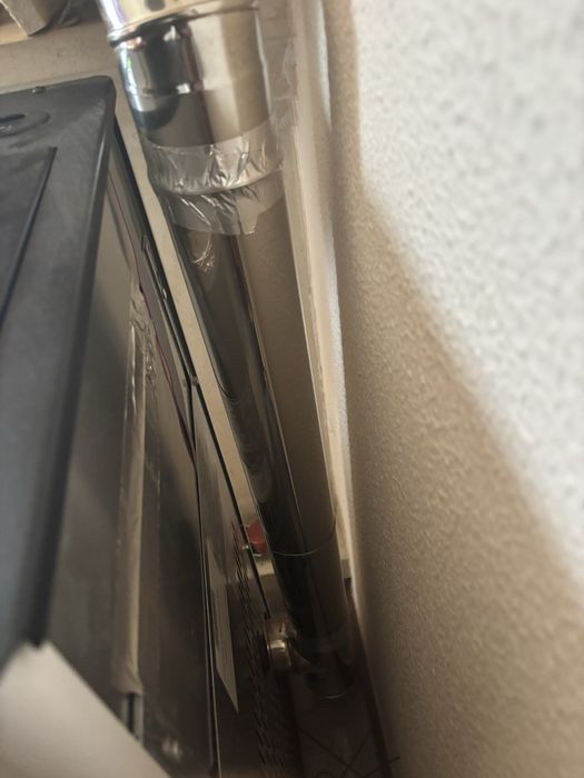 Salamandra a pellets 8kw ainda com garatia