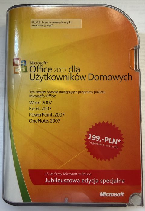 Microsoft Office 2007 dla użytkowników domowych