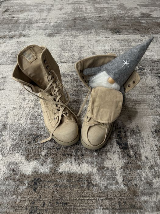 Sand Military Boots - oXs - made in Italy