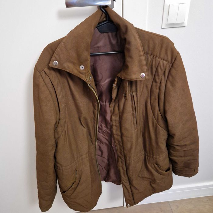 Kurtka męska brązowa