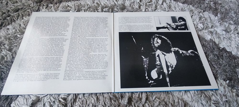 2 lp Vangelis greatest hits RCA 1981 EX + - NM