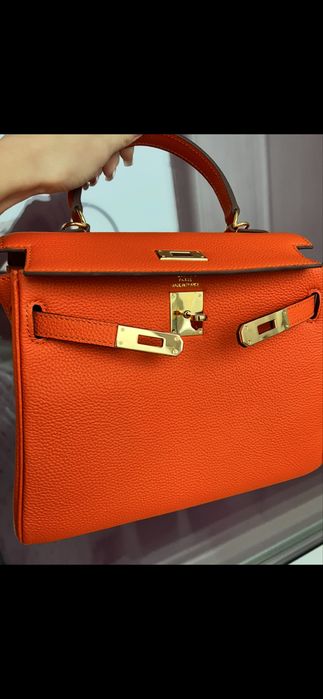 Сумка Hermes kelly 28 см в наявності шкіра togo