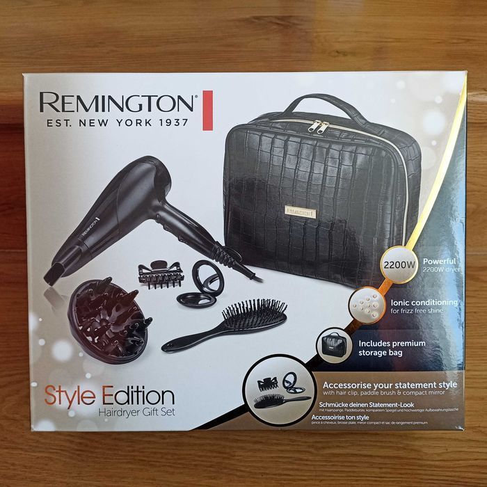 Suszarka do włosów REMINGTON zestaw prezentowy Style Edition  prezent