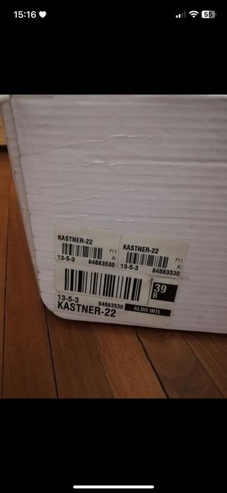 Aldo buty zimowe ocieplane r.39