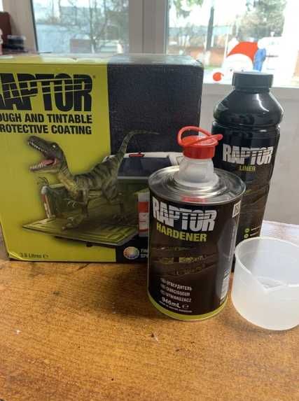 Фарба Raptor U-POL 1л, 4л, оригінал / Краска Раптор, комплект, опт