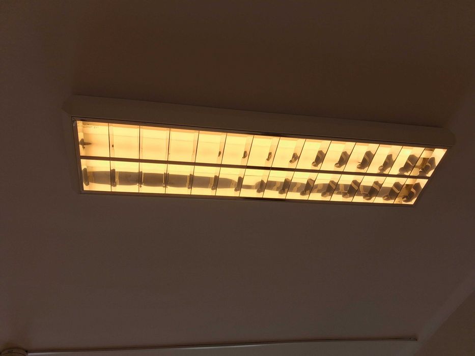 Lampy biurowe 4 sztuki