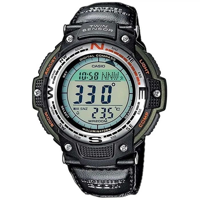 Casio SGW-100 Спортивний чоловічий годинник SGW-100-3 компас Оригін