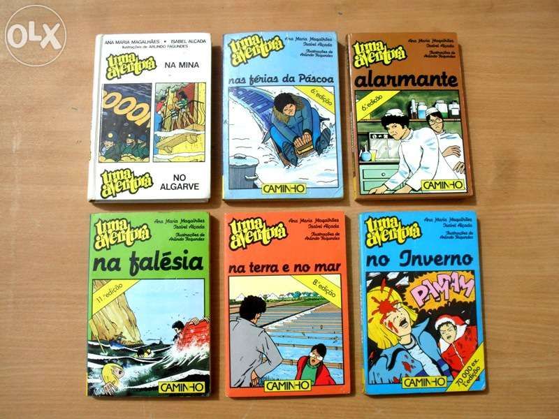 Livros Edição Uma Aventura e O Clube das Chaves