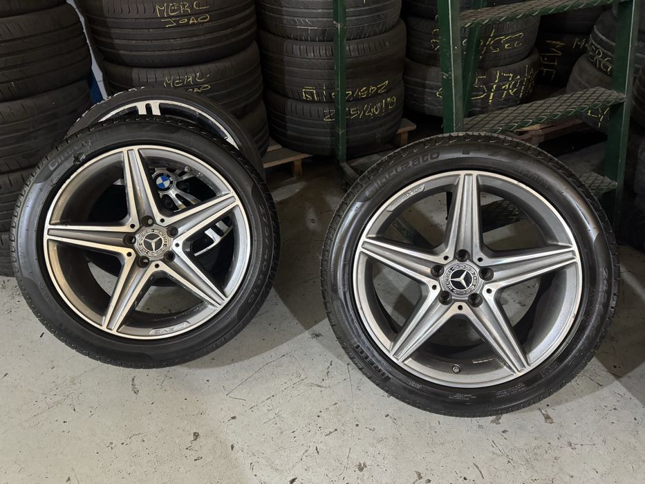Jantes 18 Mercedes AMG  e300 coupe de 2021 pneus NOVOS.