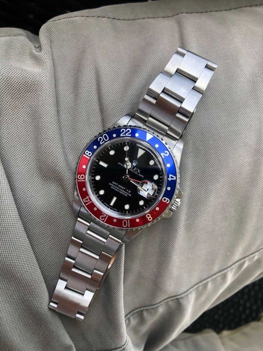Rolex GMT-Master II 16710 LN – Pepsi – Caixa e documentos