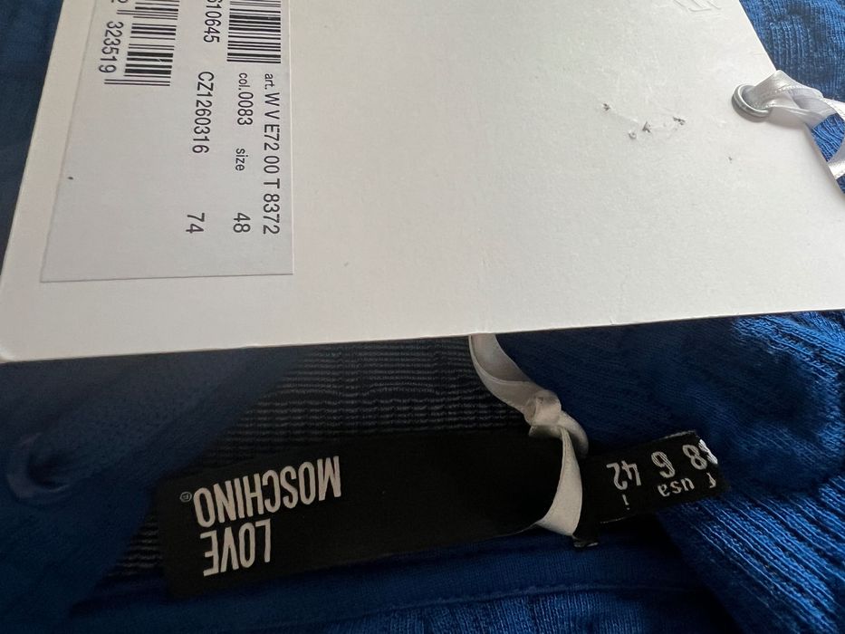 Плаття Італія Sassofono  Love Moschino Bluebeery 42/44-48/50