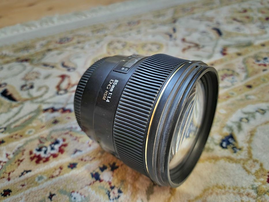 Obiektyw Sigma 85 mm 1.4 DG HSM z mocowaniem Canon 1500zł okazja jasny