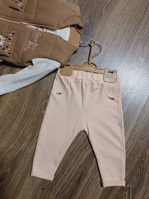 Костюмчик 3-ка для дівчинки 0-6