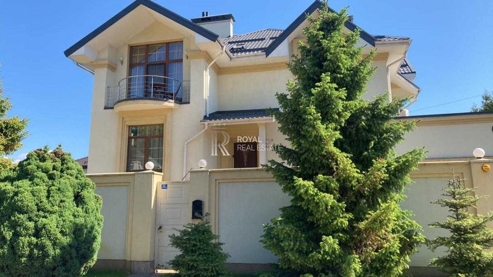 Продаж будинку Крюківщина 510 м² 5 кімнат 11 соток Басейн Дизайнерський ремонт Сауна Камін Ландшафтний дизайн Гараж
