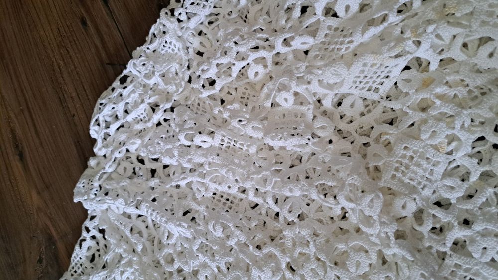 Toalha de mesa em croché
