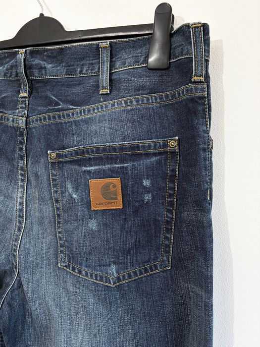 Джинси вінтажні carhartt оригінал w36 l34 вінтаж / чоловічі прямі джинси carhartt / щільні джинси кархарт