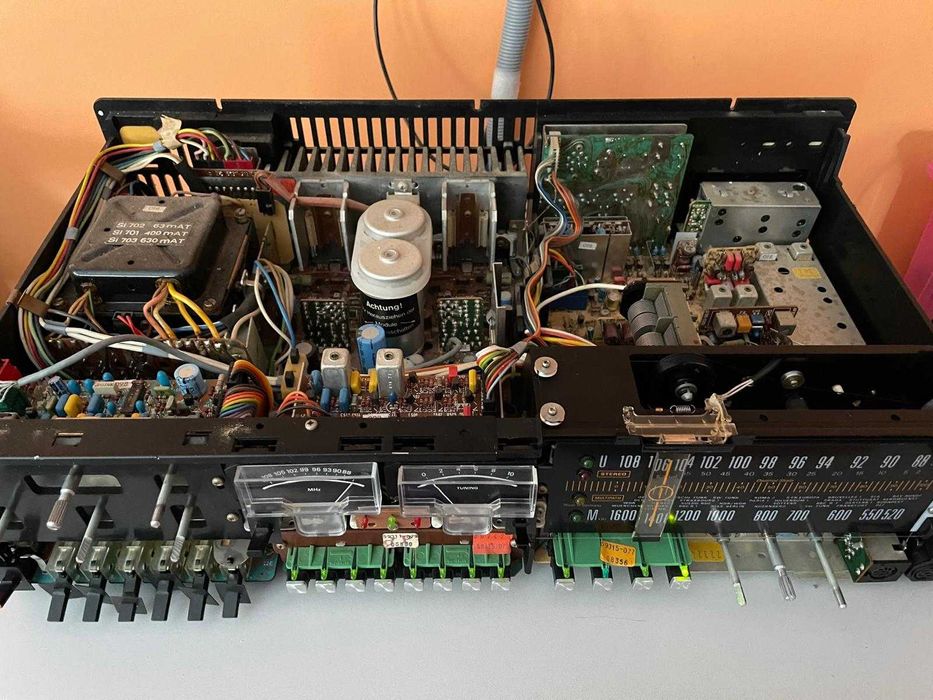 Amplituner Grundig R45a -Super- HiFi 2x50 W / 4 Ohm (Defekt-na części)