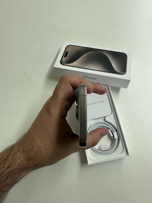 iPhone 15 Pro Titanium natural 128Gb
