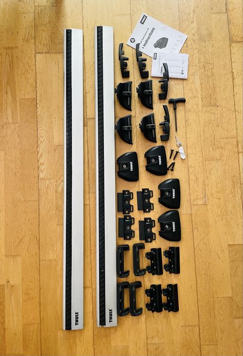 Barras de tejadilho e suportes Thule