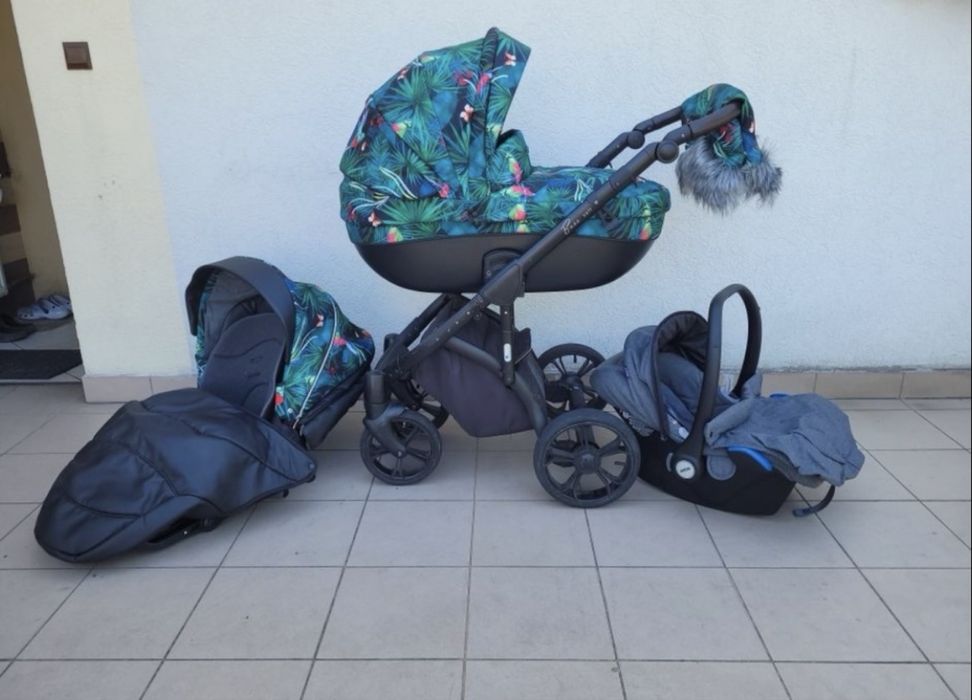 Wózek 3w1 w idealnym stanie