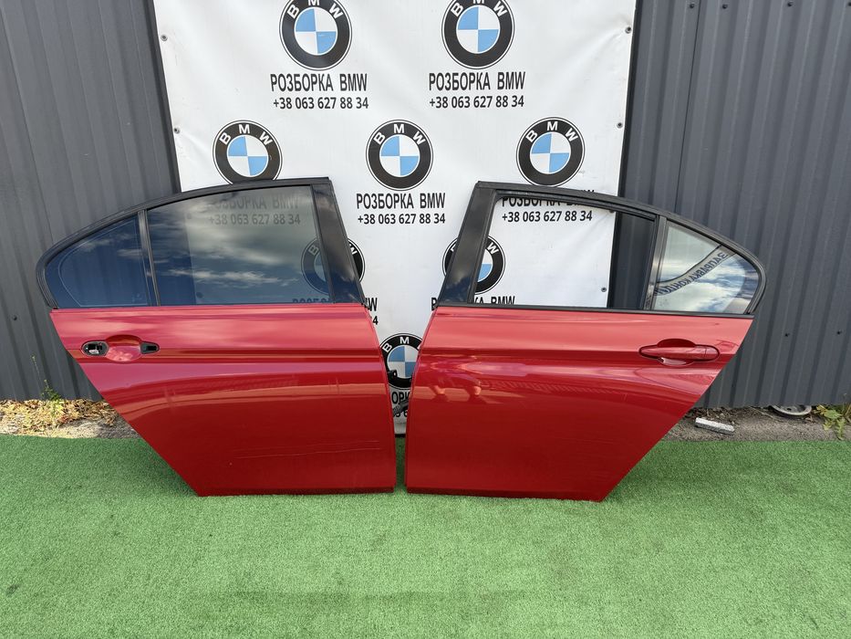 Задні двері bmw f30 ліві праві MELBOUME RED a75 червоні