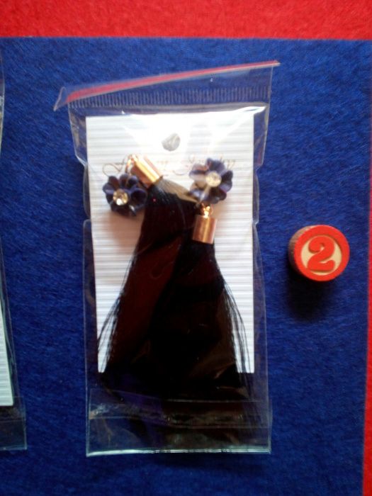 Lote de 4 pares de Brincos de Senhora * Artigo Novo