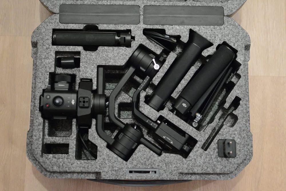 DJI Ronin S + DJI Switch grip dual handle