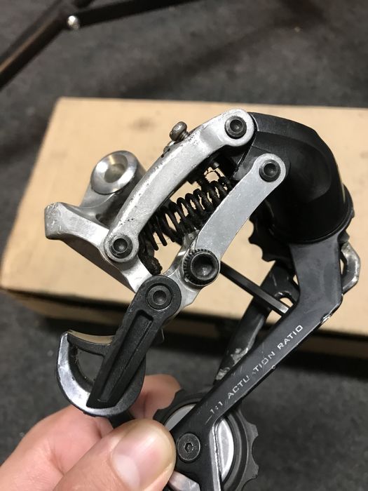 Przerzutka tylna Sram X9 9s 1:1 retro mtb