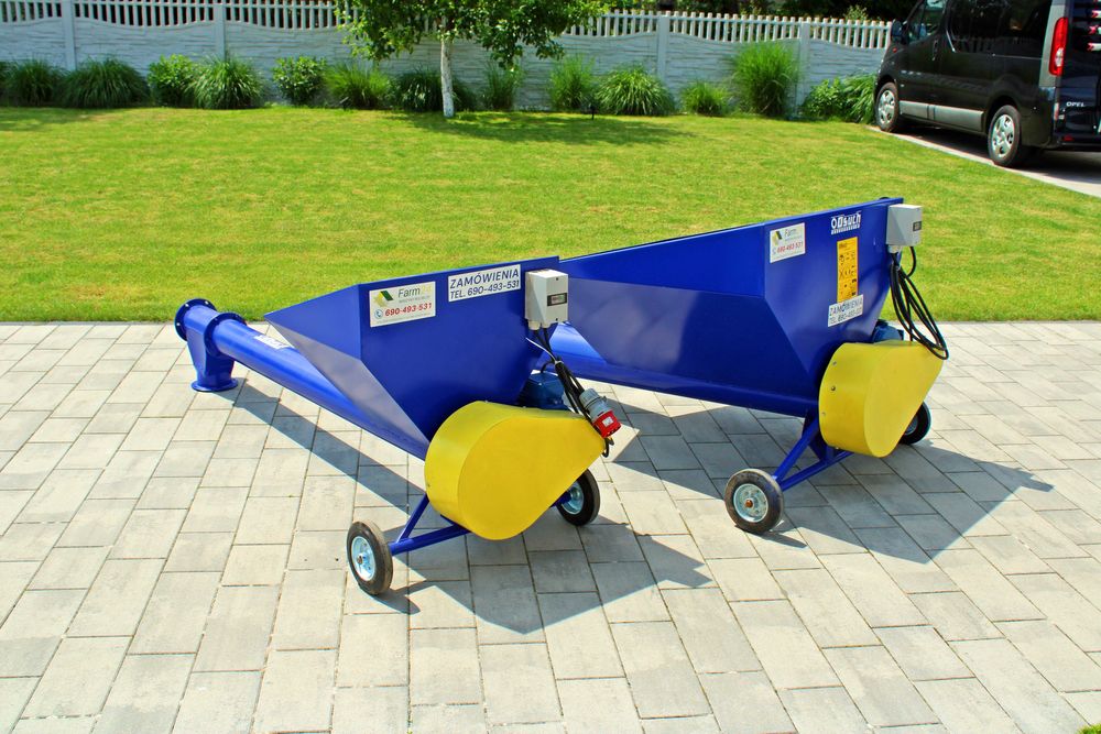 NOWA Żmijka fi 100 fi 140 fi 200 Podajnik ślimakowy Podajnik do zboża